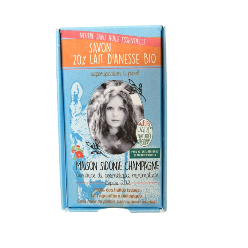 Savon 20% Lait d'ânesse Bio