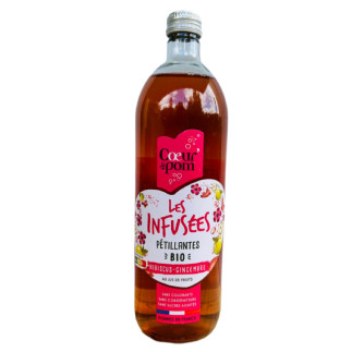 LES INFUSEES BIO - POMME - HIBISCUS - GINGEMBRE