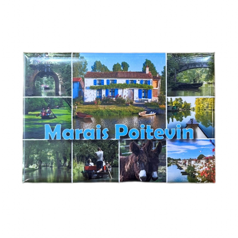 MAGNET  multiple vues du Marais Poitevin