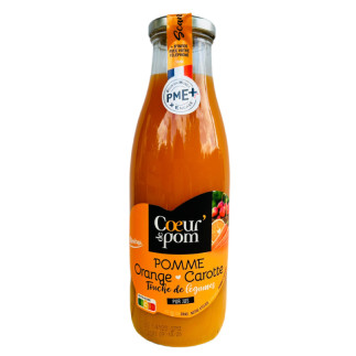 JUS DE POMMES / ORANGES / CAROTTES