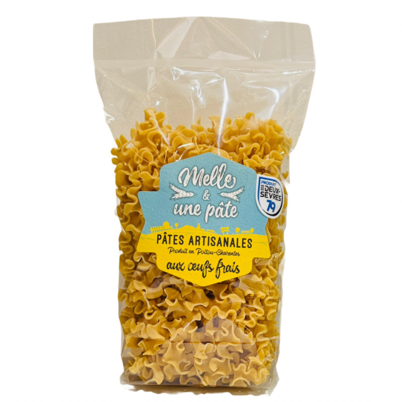 Pâtes Mafaldine aux oeufs frais