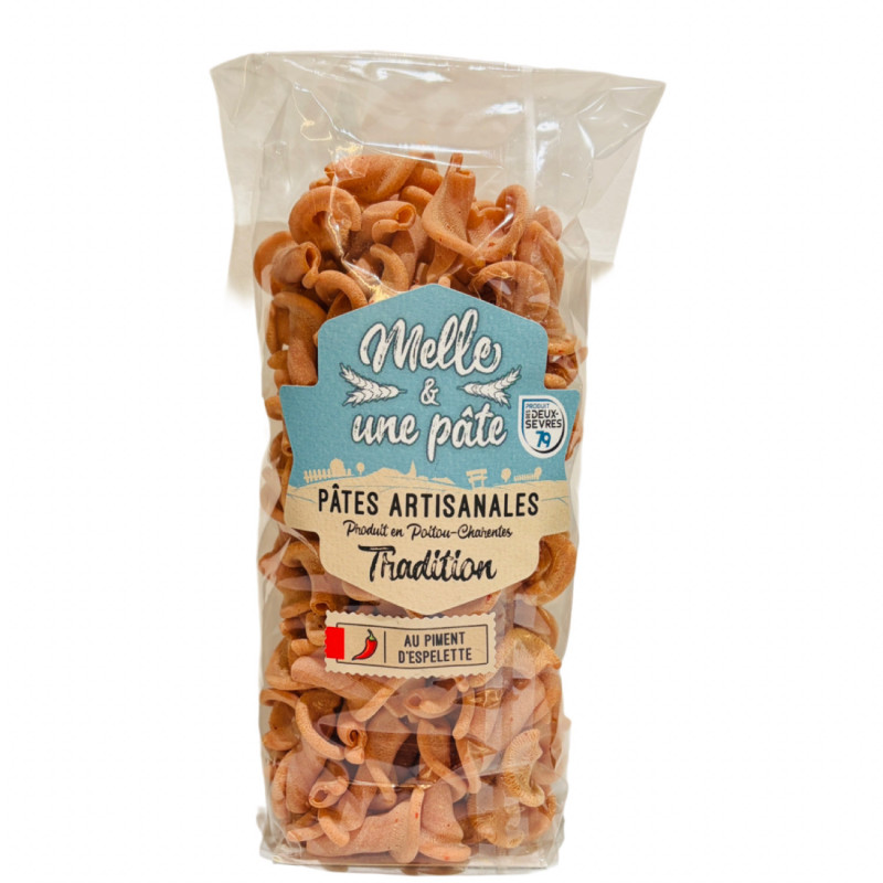 Pêtes artisanales Campanelles au piment d'Espelette