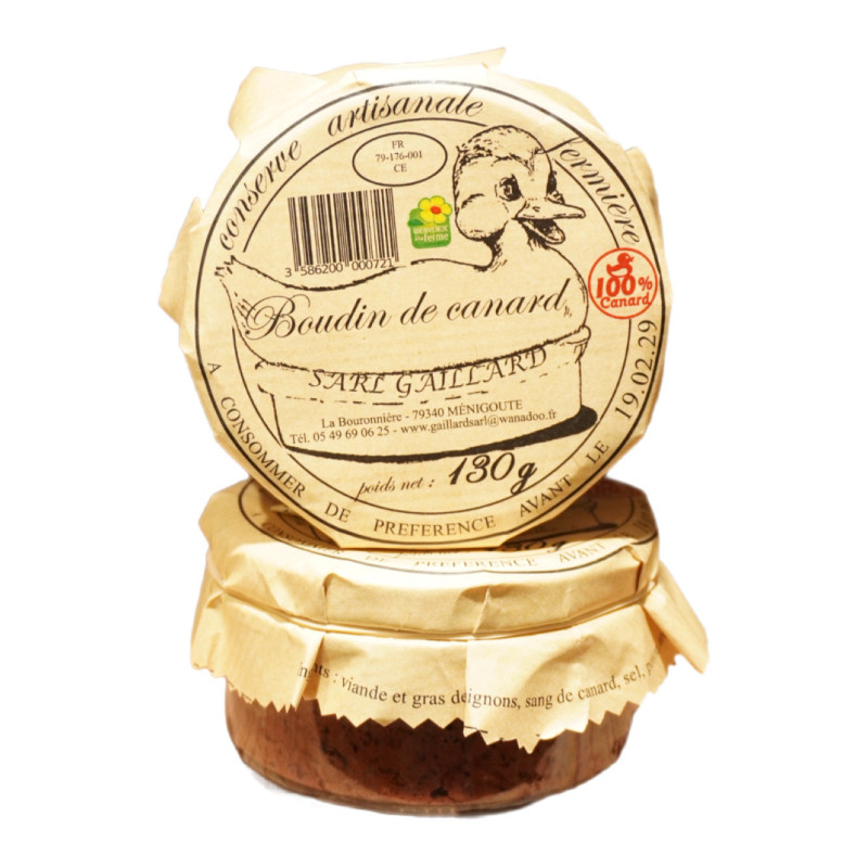 Boudin de canard