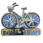 Magnet en bois vélo Niort